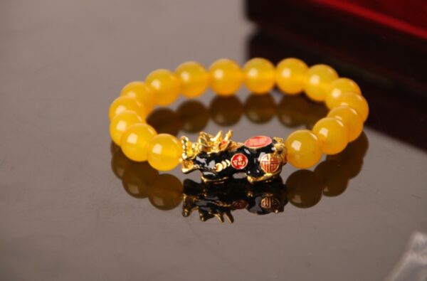 3D Gold Plated PiXiu Bracelet - Image 10